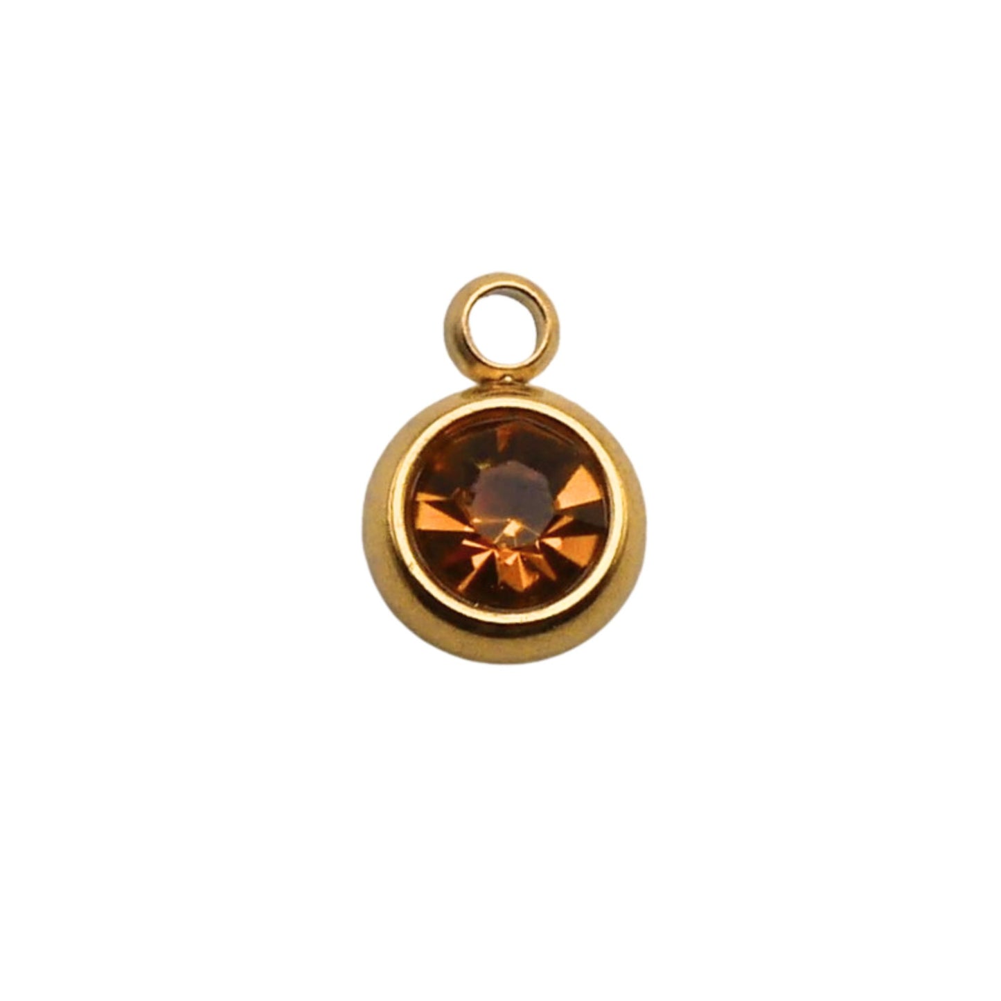 Gold Birthstone Charms
