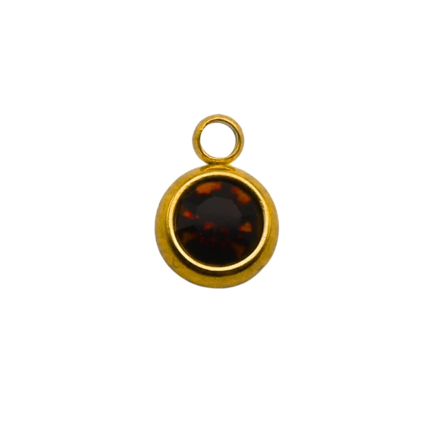 Gold Birthstone Charms