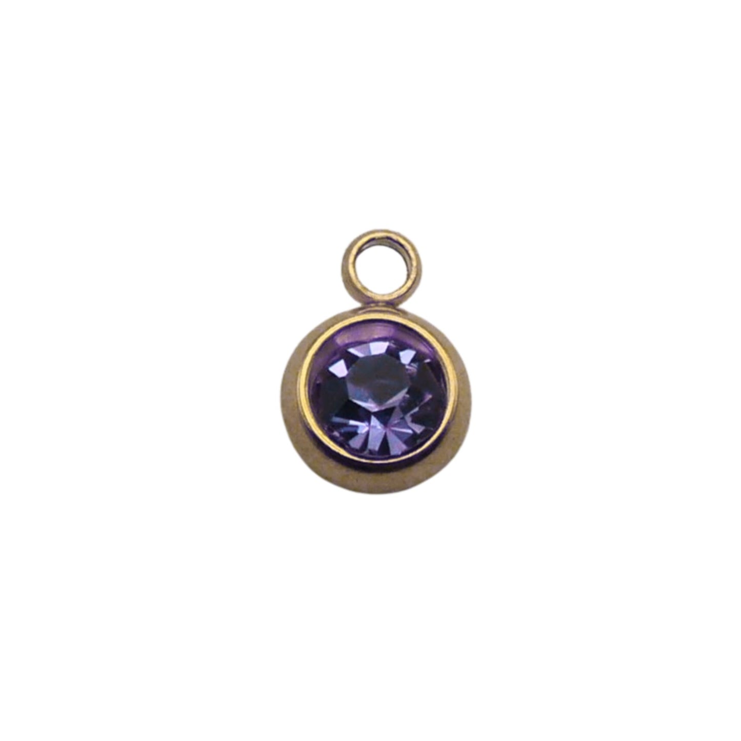 Gold Birthstone Charms