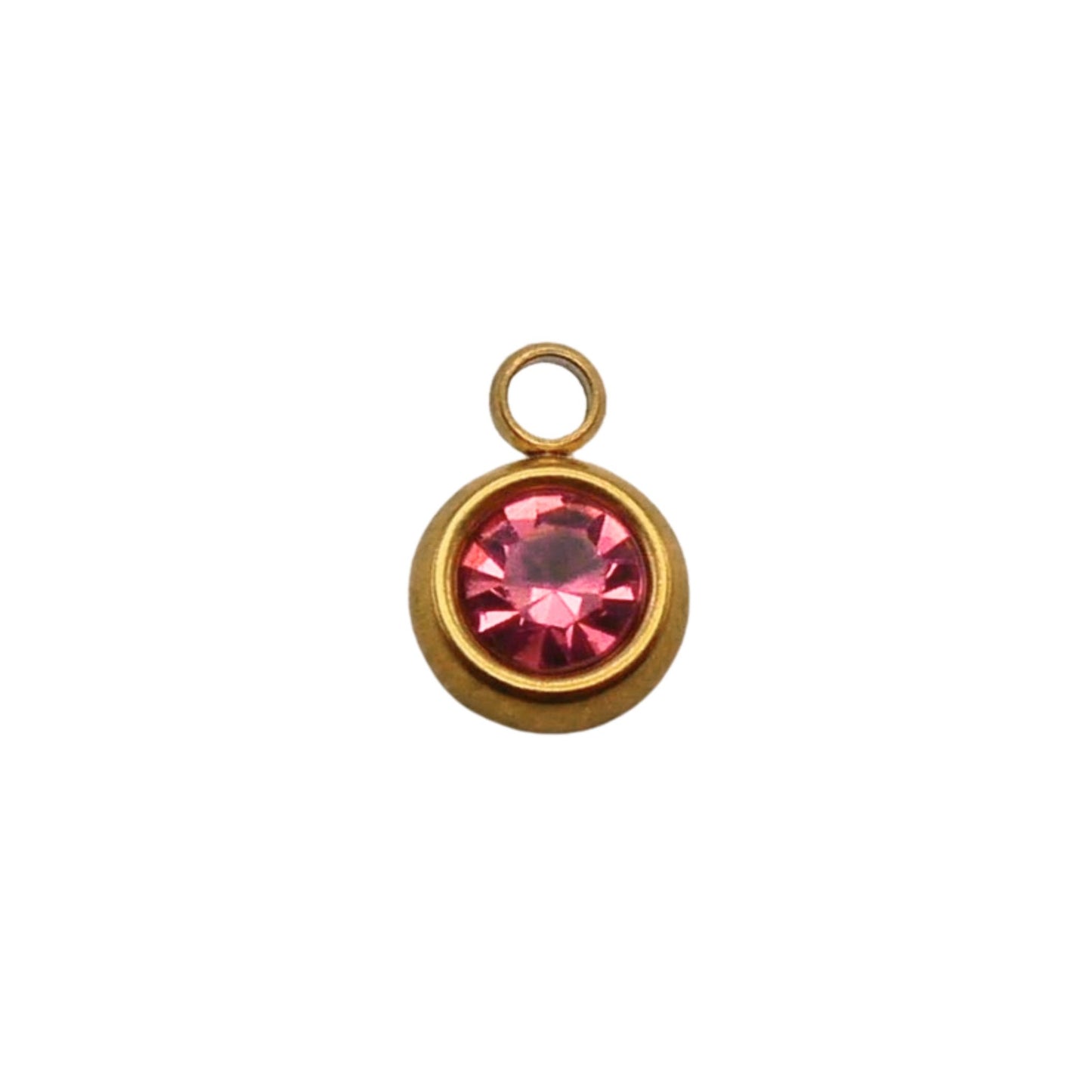 Gold Birthstone Charms
