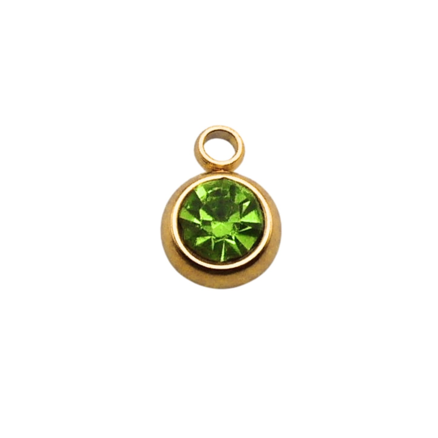 Gold Birthstone Charms