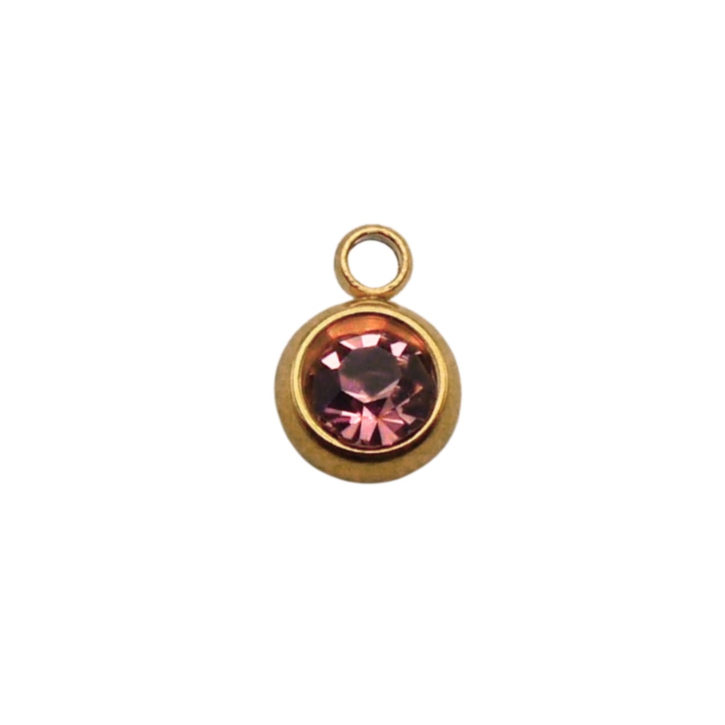 Gold Birthstone Charms
