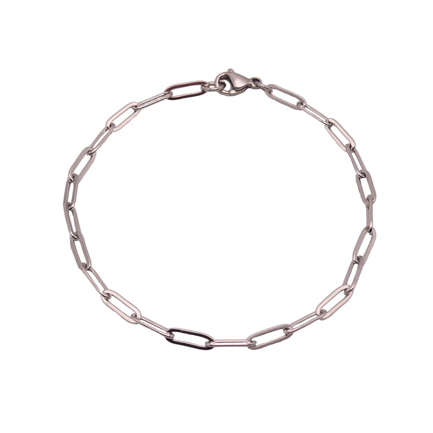 Medium-Link Paperclip Chain Bracelet