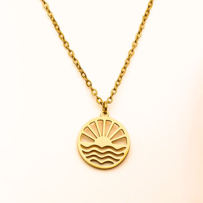 Sunset Cable Chain Necklace