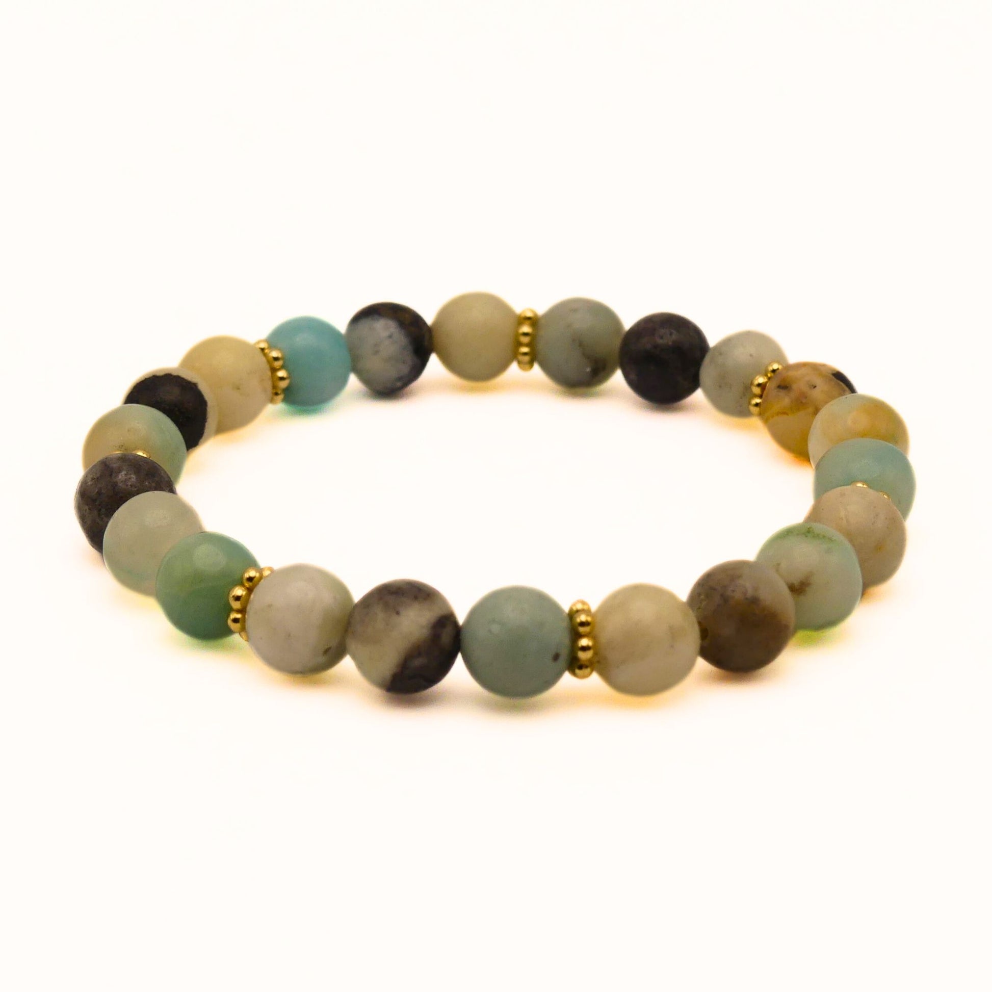 Amazonite Beaded Bracelet | Beaded Bracelet | Carpe Diem Designs