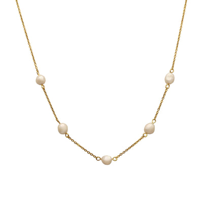 Women's Pearl Necklace | Floating Pearl Necklace | Carpe Diem Designs