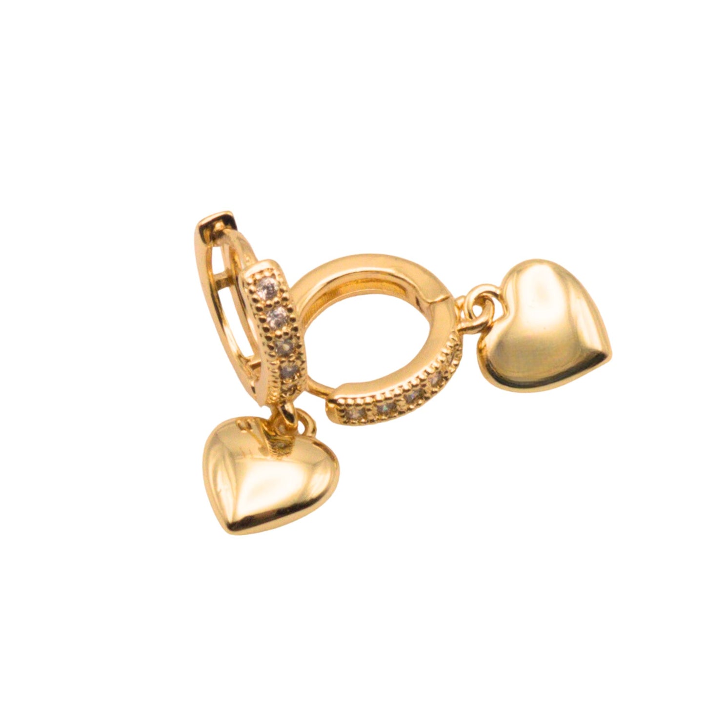 Heart Drop Earrings | Women's Heart Earrings | Carpe Diem Designs