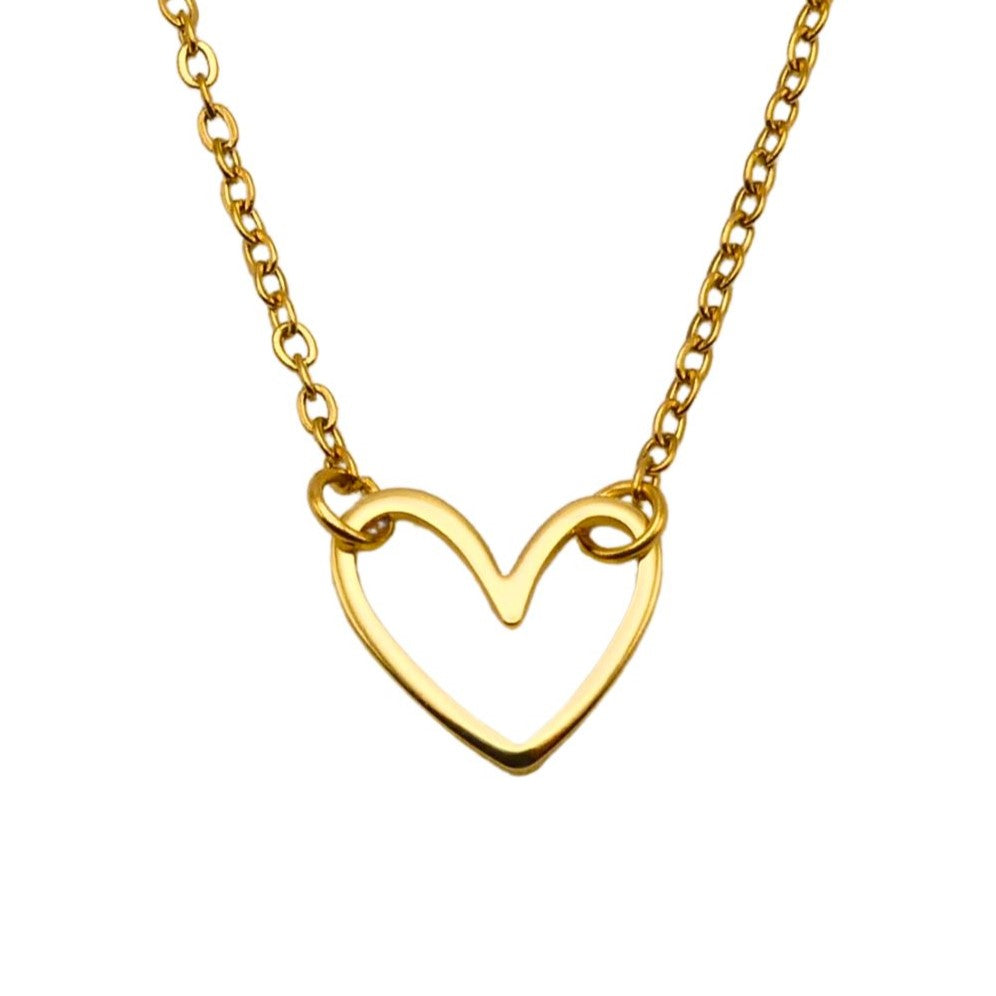 Open Heart Necklace