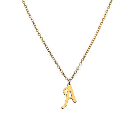 Personalized Initial Pendant Necklace