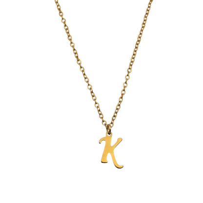 Personalized Initial Pendant Necklace