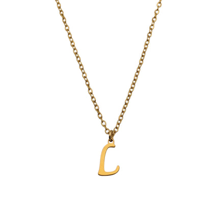 Personalized Initial Pendant Necklace