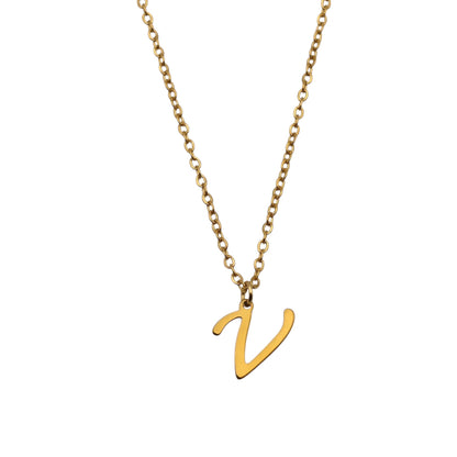 Personalized Initial Pendant Necklace