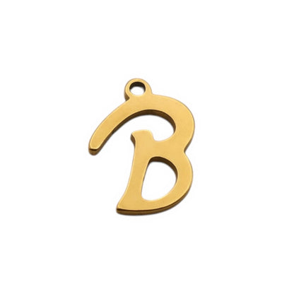 Gold Letter Charms