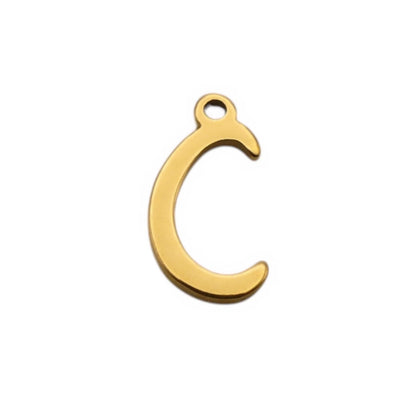 Gold Letter Charms