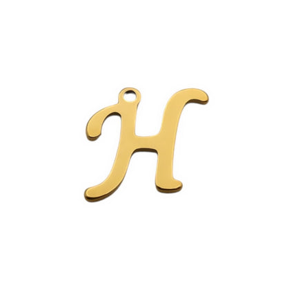 Gold Letter Charms