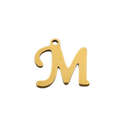Gold Letter Charms