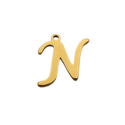 Gold Letter Charms