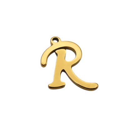 Gold Letter Charms