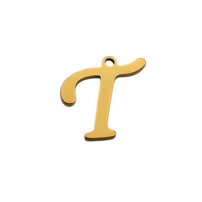 Gold Letter Charms