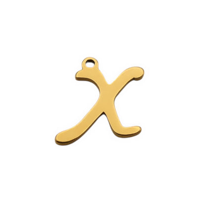Gold Letter Charms