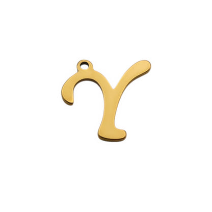 Gold Letter Charms