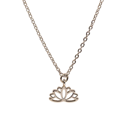 Lotus Pendant Necklace