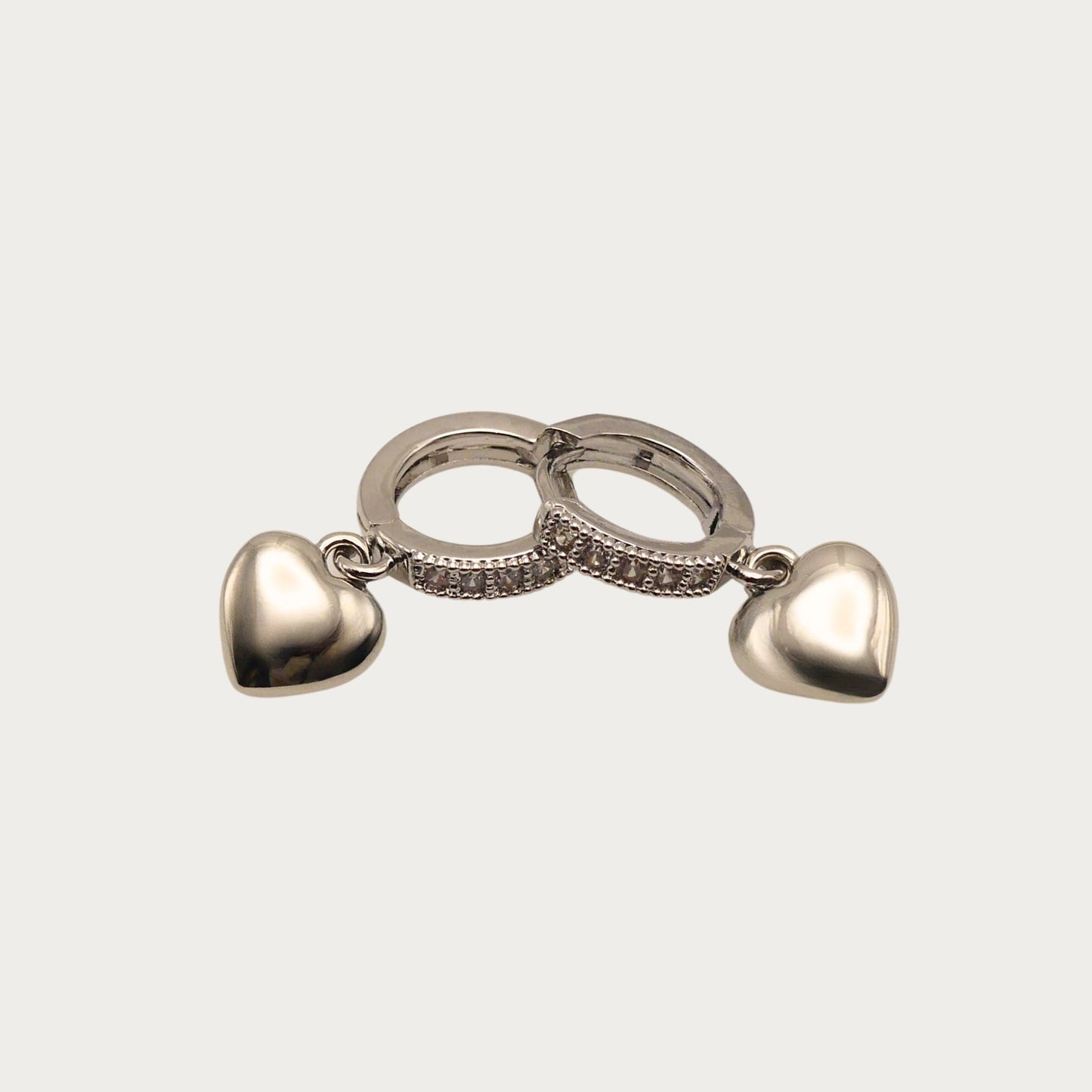 Heart Drop Earrings | Women's Heart Earrings | Carpe Diem Designs